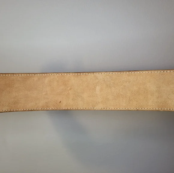 Stoic 4" Leather Powerlifting/Weight Lifting Belt size 33-42 - Picture 6 of 7